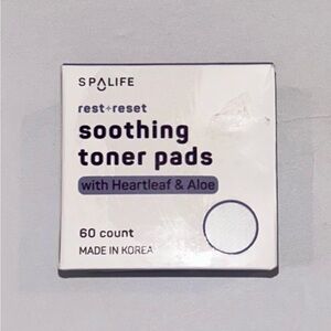 SPALIFE Rest and Reset Soothing Toner Pads with Heartleaf and Aloe
